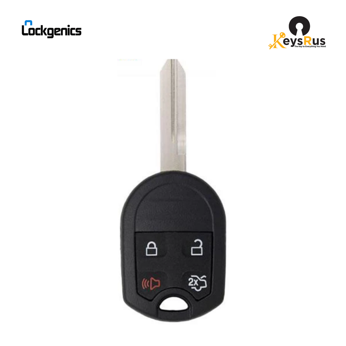 2000-2017 Ford Lincoln Mercury / 4-Button Remote Head Key / FCC ID: OUC6000022 (Aftermarket)