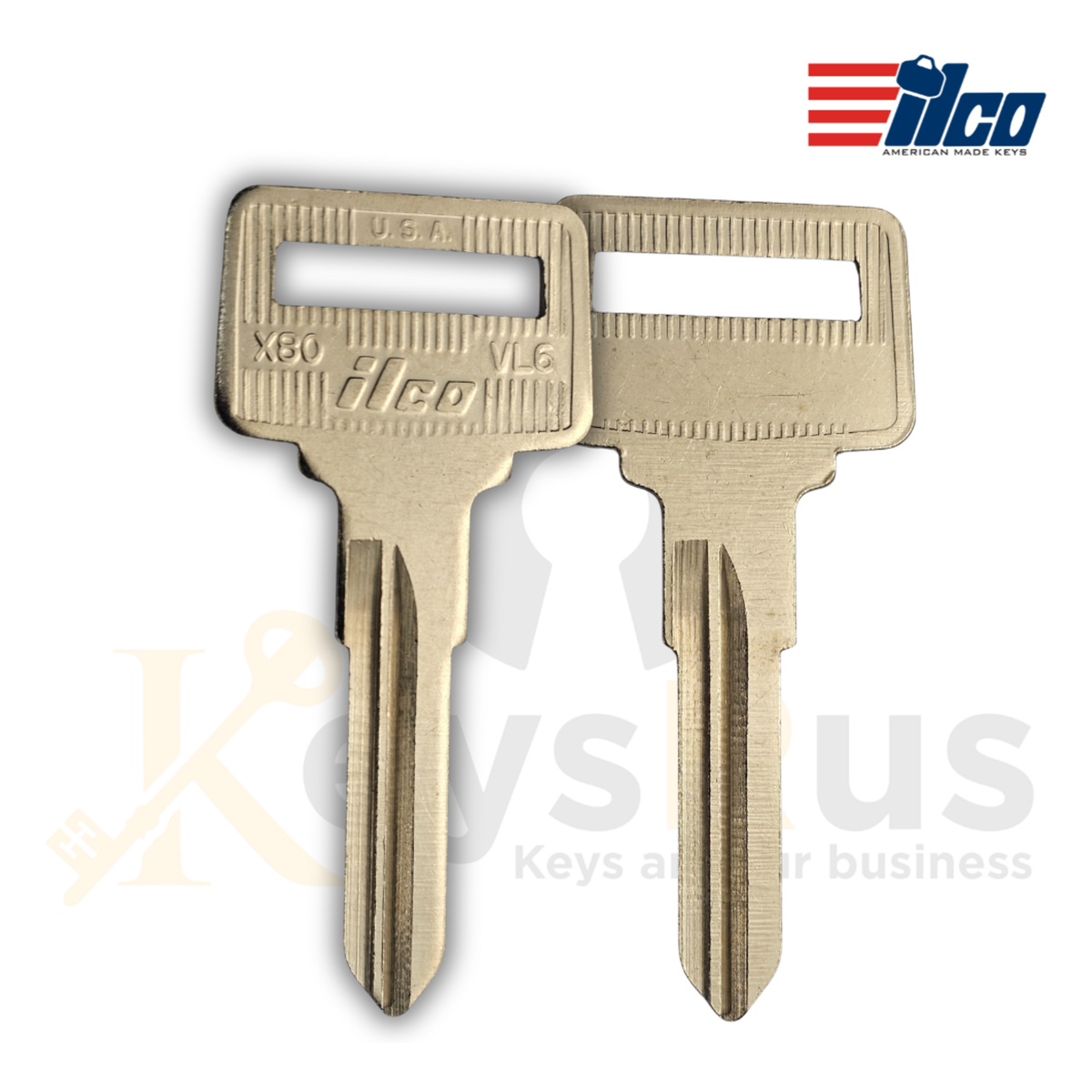 Volvo X80 / VL6 Key Blanks 10 pack