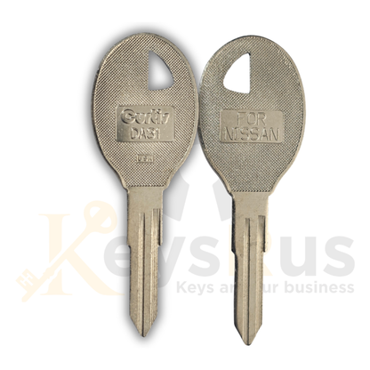 ILCO Nissan / Infiniti DA31 / X210 Metal Key 10 pack