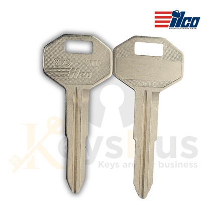 MITSUBISHI-X176 or MIT1 key blank for Chrysler Mitsubishi trucks 10 pack ILCO