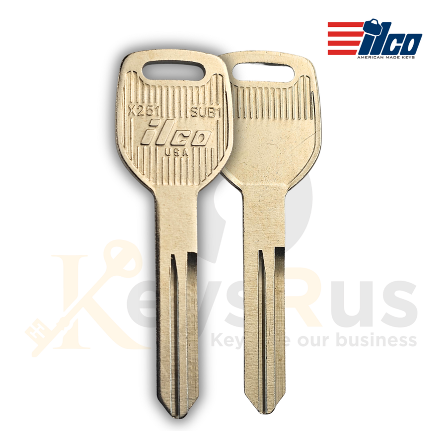 Subaru X251 / SUB1 Key Blanks