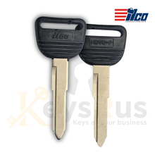 Ilco HD90 / X181 Key Blank, Honda & Acura Vehicles (1982, 1992), Uncut Nickel‑Plated Brass
