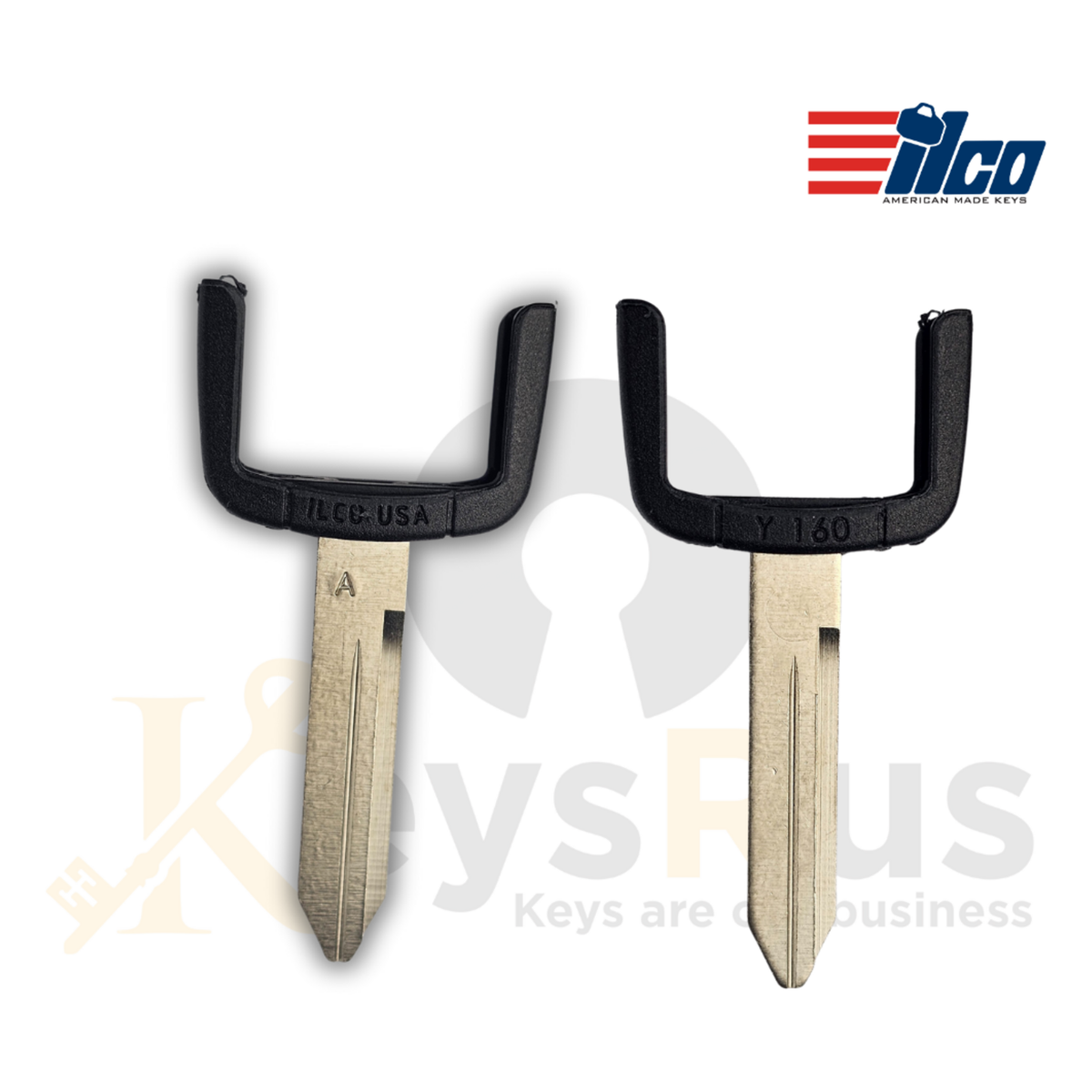ILCO EB3-A-Y160 CHRYSLER DOGE JEEP KEY BLADE, Replacement for 1998, 2014 Models