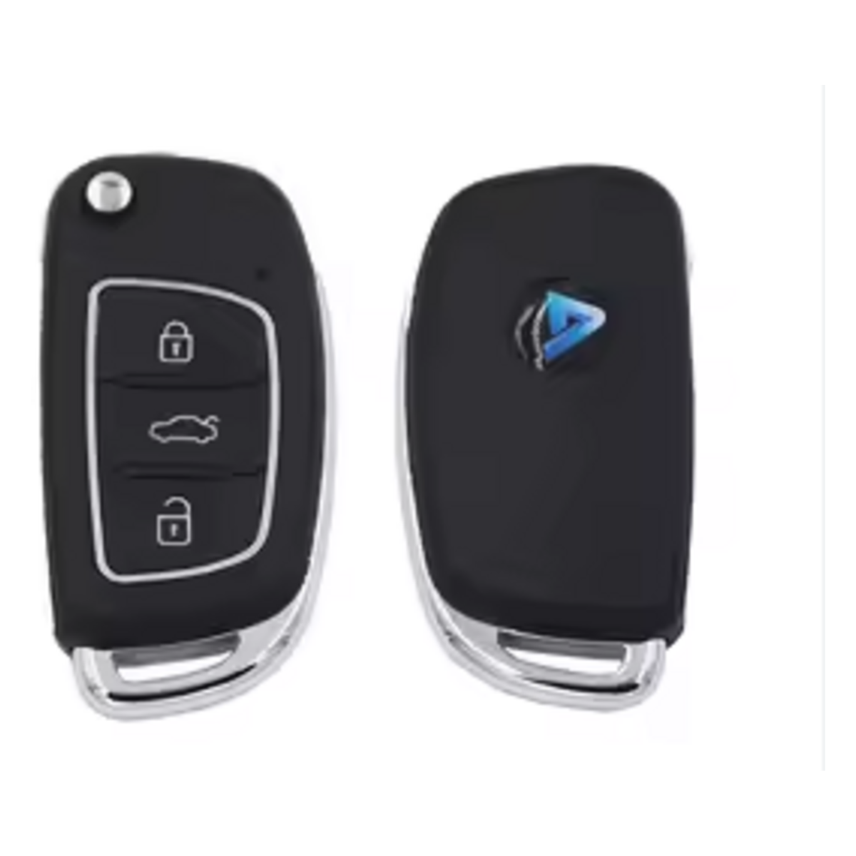 KEYDIY, Hyundai Style 3-Button Universal Flip Key Remote / Black (KD-B16)