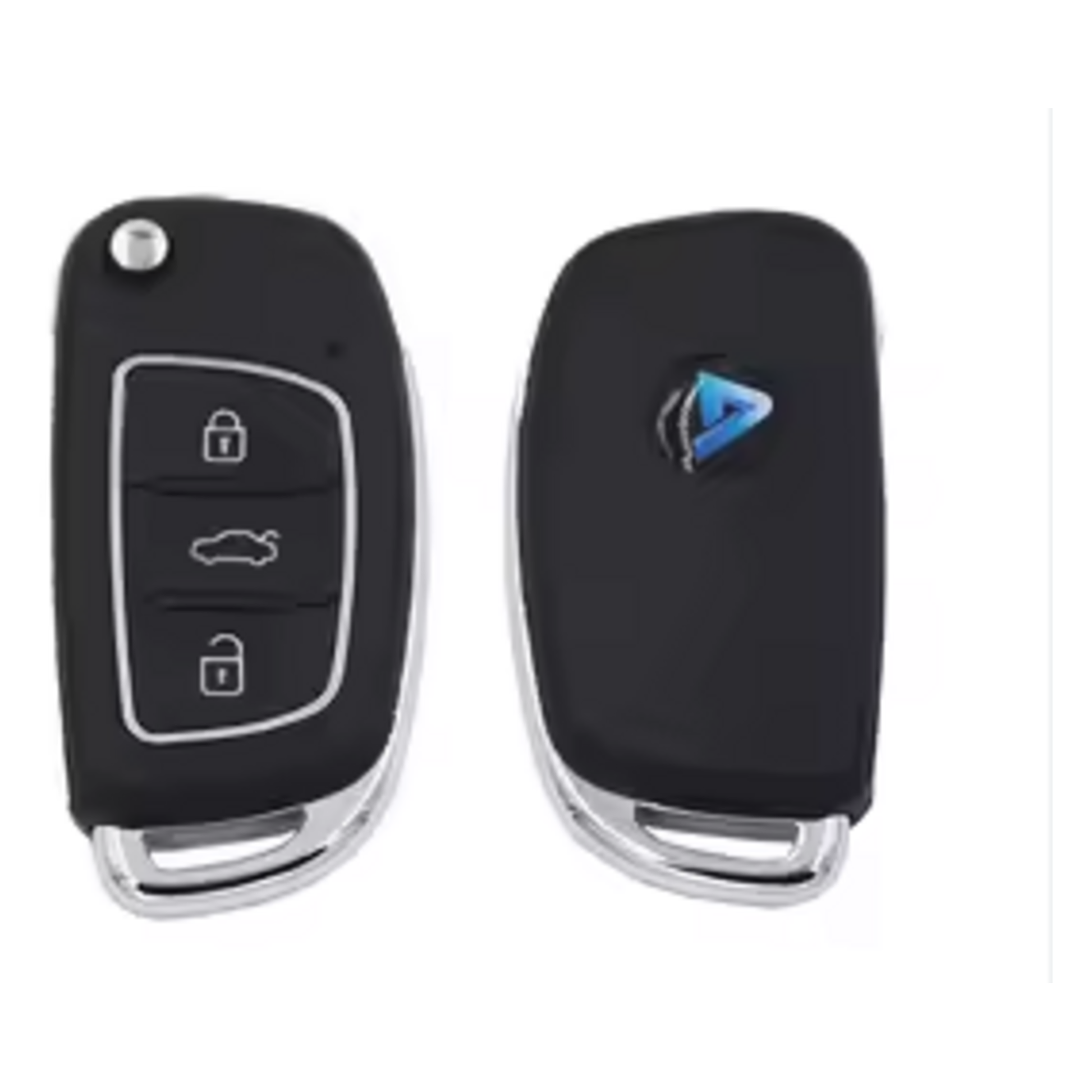 KEYDIY, Hyundai Style 3-Button Universal Flip Key Remote / Black (KD-B16)