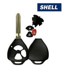 2005-2014 Toyota / Pontiac / Scion / 3-Button Remote Head Key Shell bundle pack (Aftermarket) 10 Pack