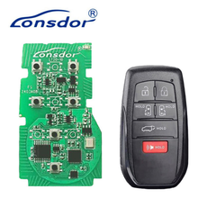Lonsdor LT20-10-6 6-button smart key circuit board for Toyota and Lexus