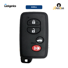 Toyota Subaru 4-button smart key shell, 2009–2015