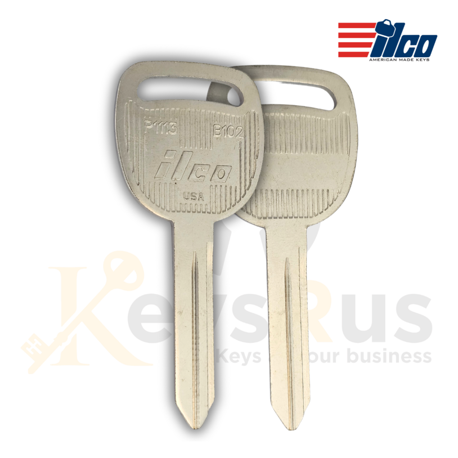 G.M B102 Key Blank 10 pack