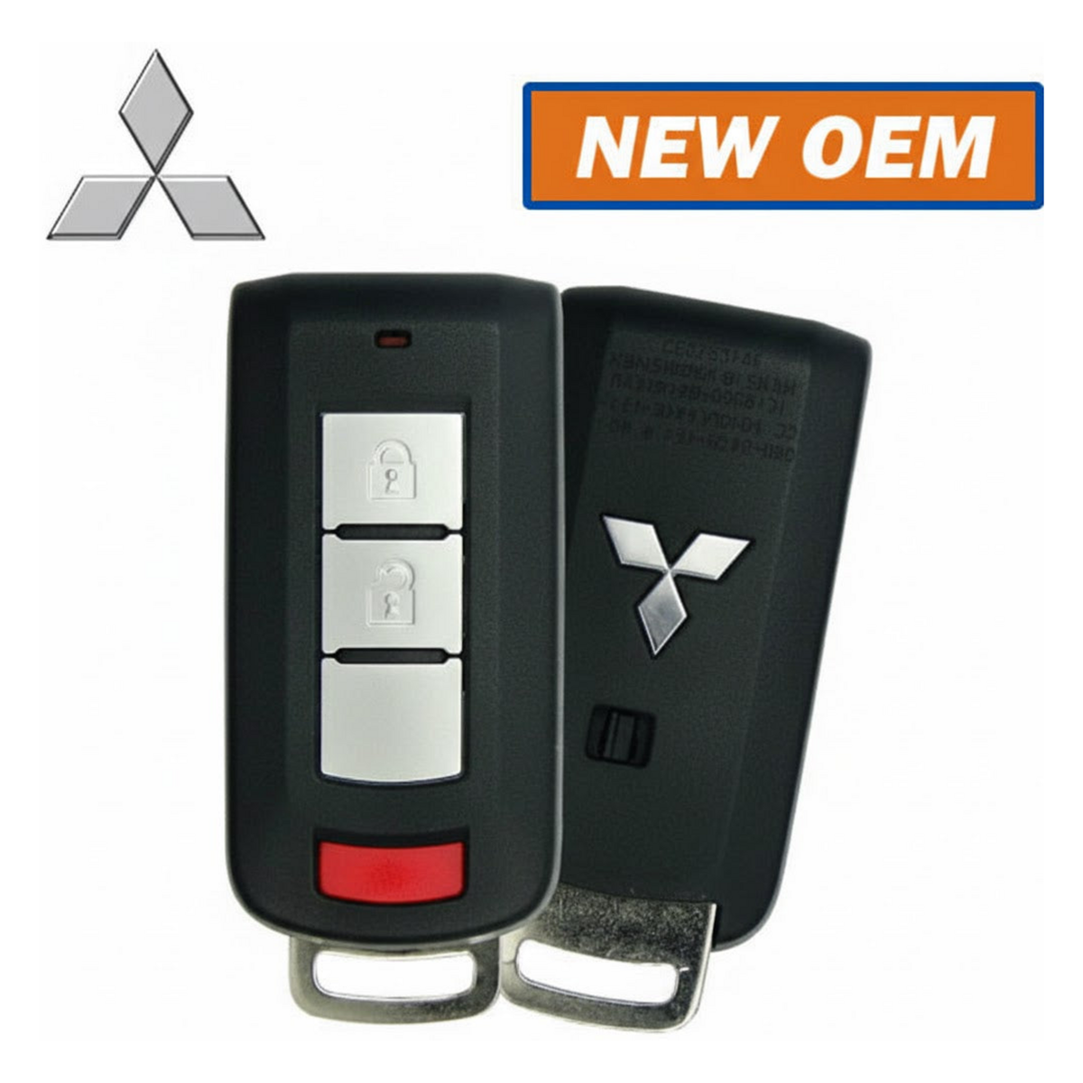 2008, 2021 Mitsubishi Outlander / Mirage / RVR, 3-Button Smart Key / FCC ID: OUC644M-KEY-N / PN: 8637A316 (OEM)