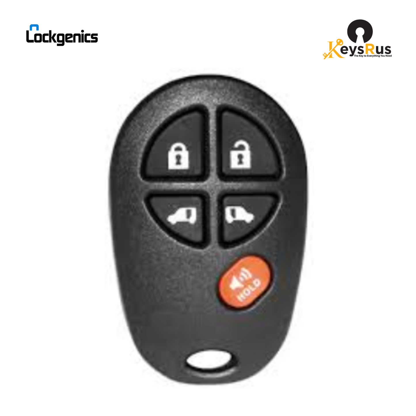 2004-2020 Toyota Sienna / 5-Button Keyless Entry Remote / PN: 89742-AE031 / GQ43