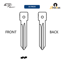 MFK-004: MFK GM Brass Blade — B106 (10-Pack) GM, Chevrolet, Buick, Pontiac, Saturn — B106 profile