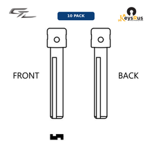 MFK-102: MFK Hyundai Brass Blade — HY18 (10-Pack) Hyundai i30, Elantra, ix35, Tucson (newer models) — HYN17 / HY18 profile