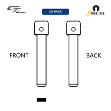 MFK-112: MFK Kia Brass Blade — KIA9 (10-Pack) Kia Stinger, Telluride, Sorento, Carnival (newer platforms) — KIA9 profile