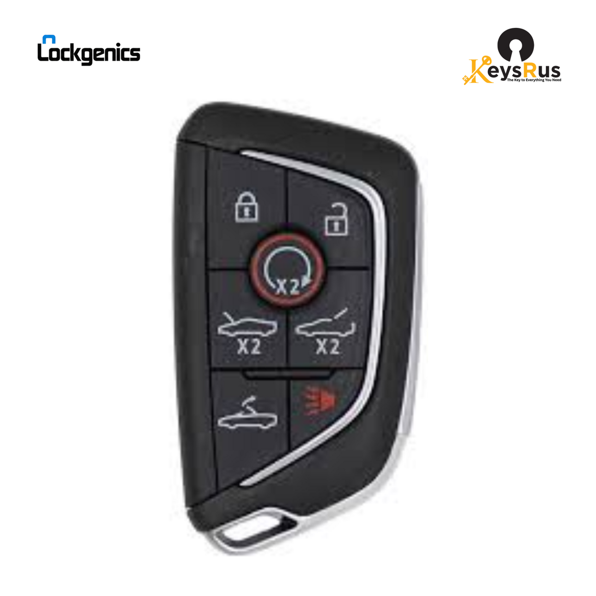2020-2022 Chevrolet Corvette C8 / 7-Button Smart Key / YG0G20TB1 / PN: 13538852 (Aftermarket)