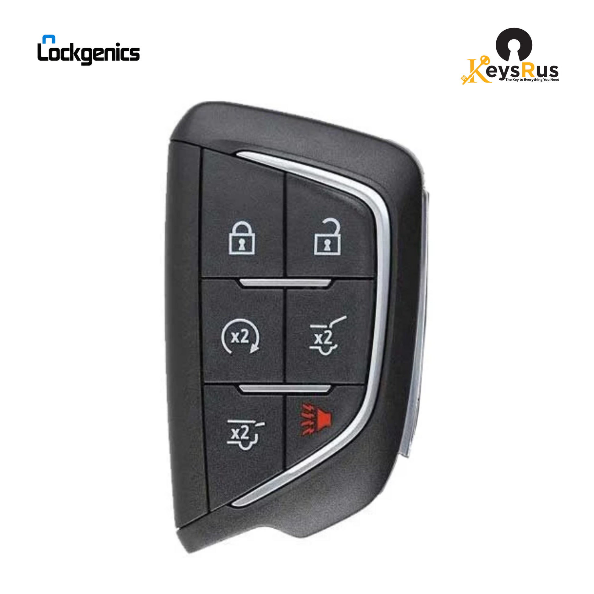 2021-2022 Cadillac Escalade / 6-Button Smart Key / FCC ID: YG0G20TB1 / PN: 13538864 (433 MHz)(Aftermarket)