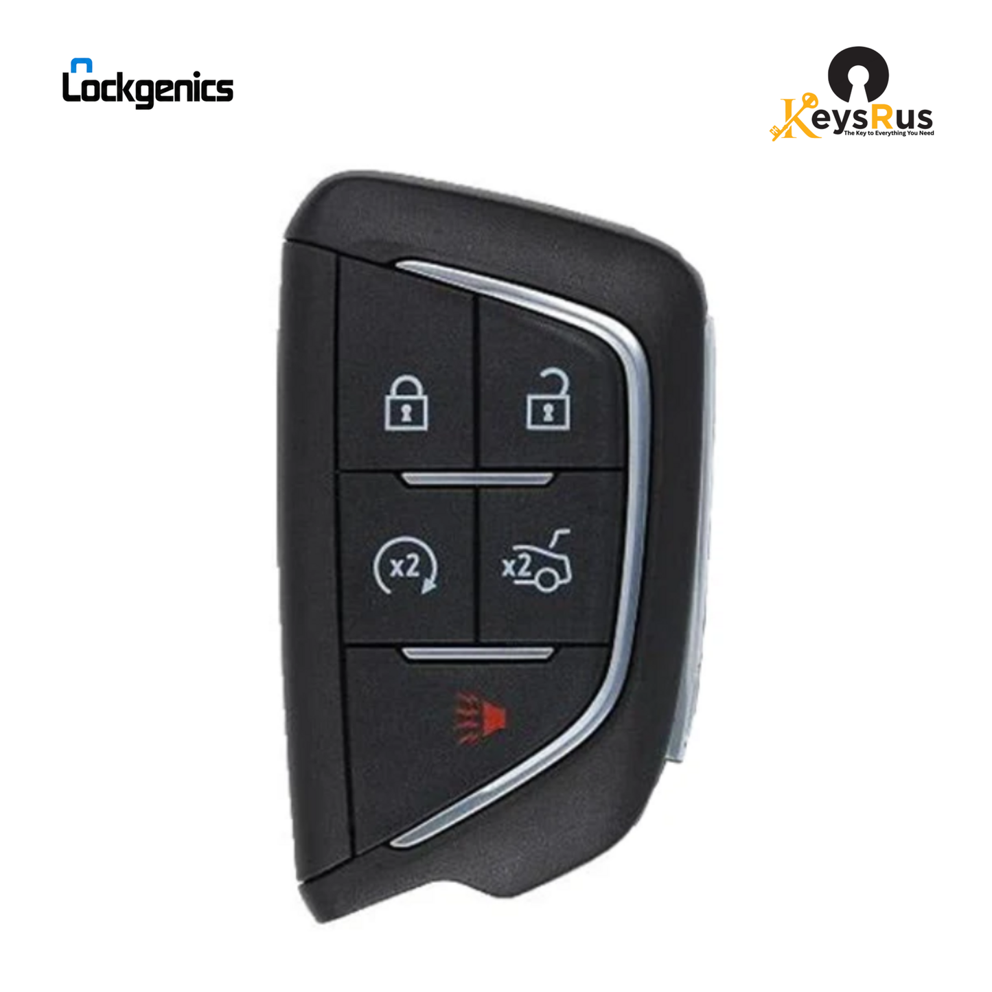 2020, 2022 Cadillac CT4 CT5 5-Button Smart Key Fob PN 13538860 FCC ID YG0G20TB1 Aftermarket