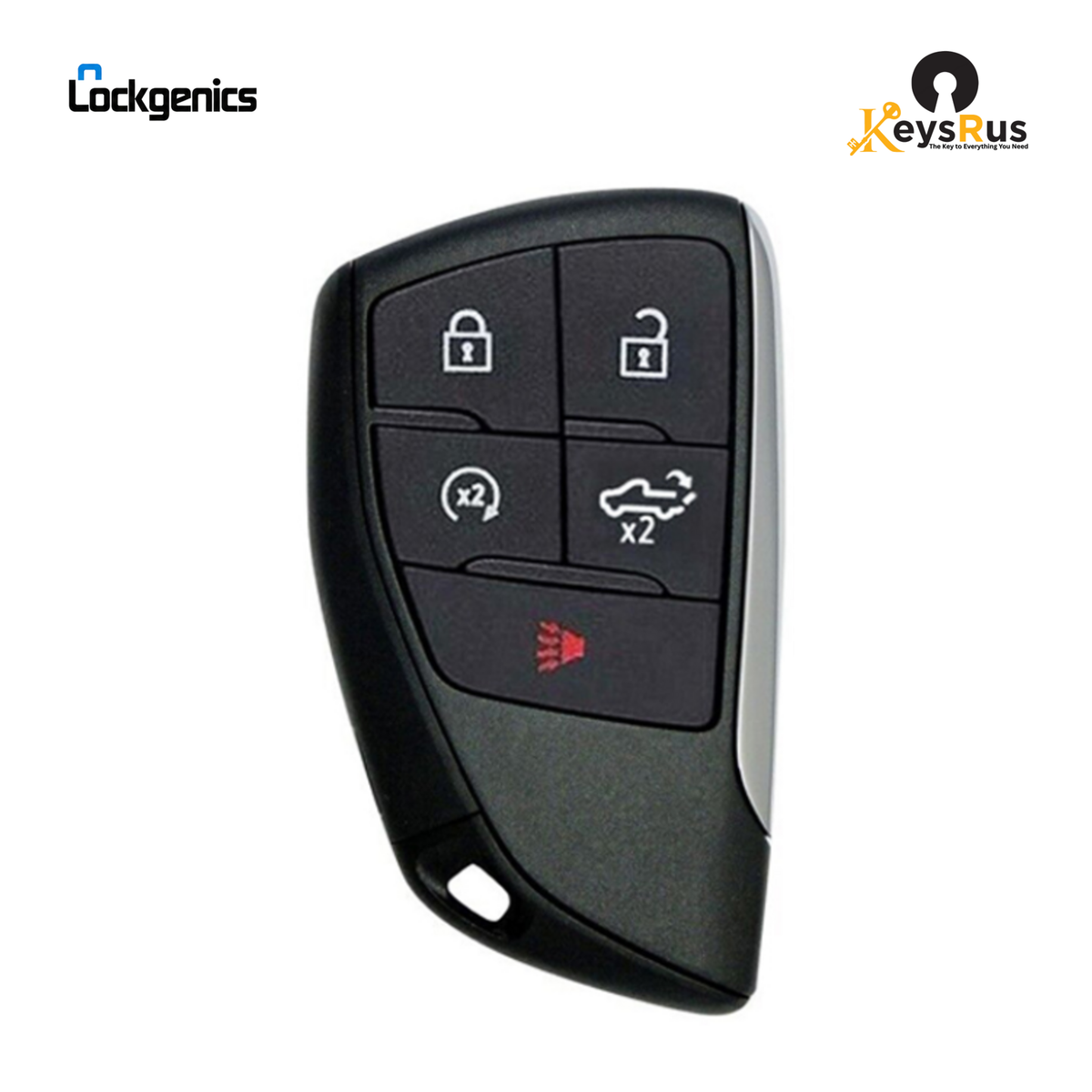 2022-2024 Chevrolet GMC / 5-Button Smart Key / PN: 13548437, 13548440 / FCC ID: YG0G21TB2 (Aftermarket)
