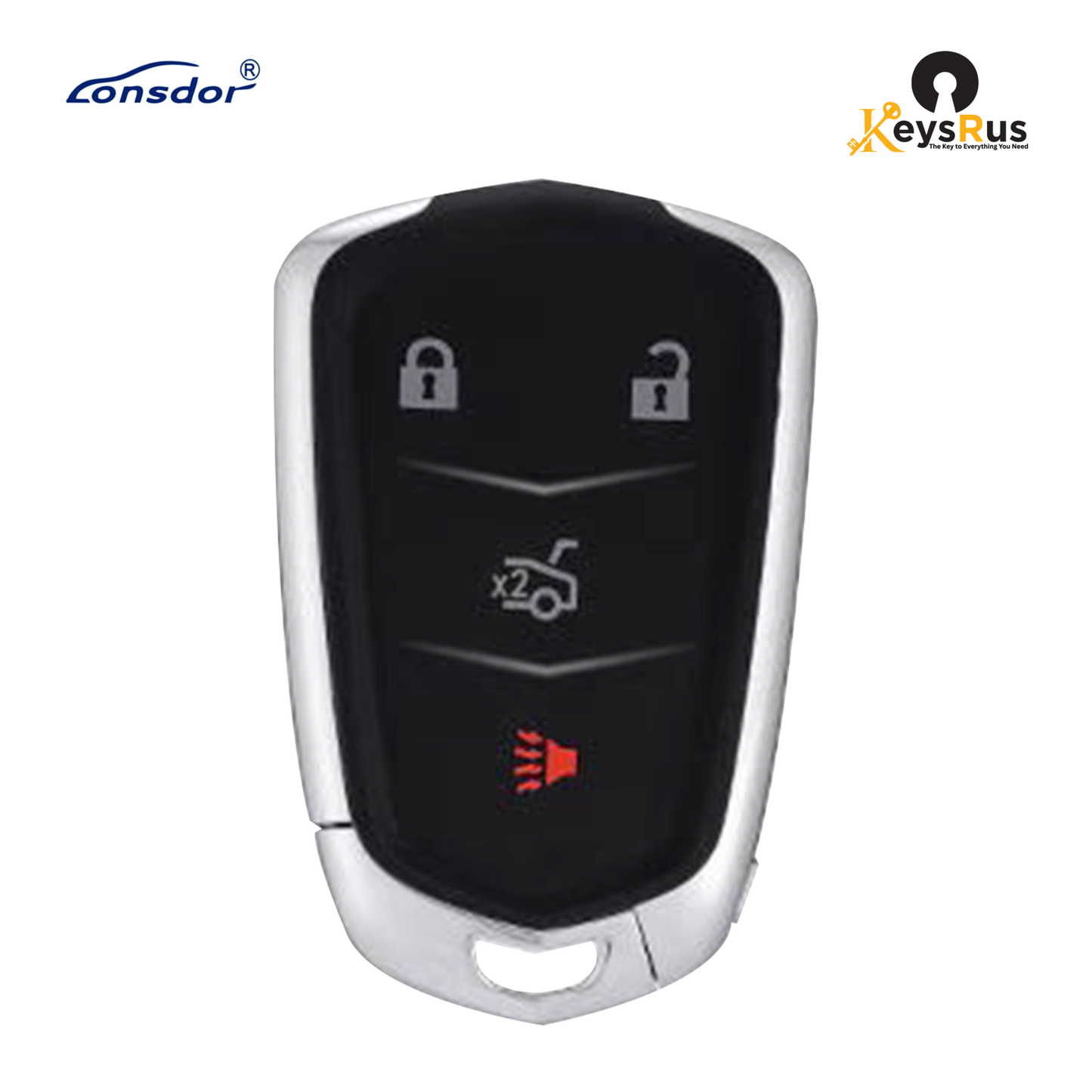 Original Lonsdor CD30-01 Cadillac-style 4-button universal smart key product image, Keysrus