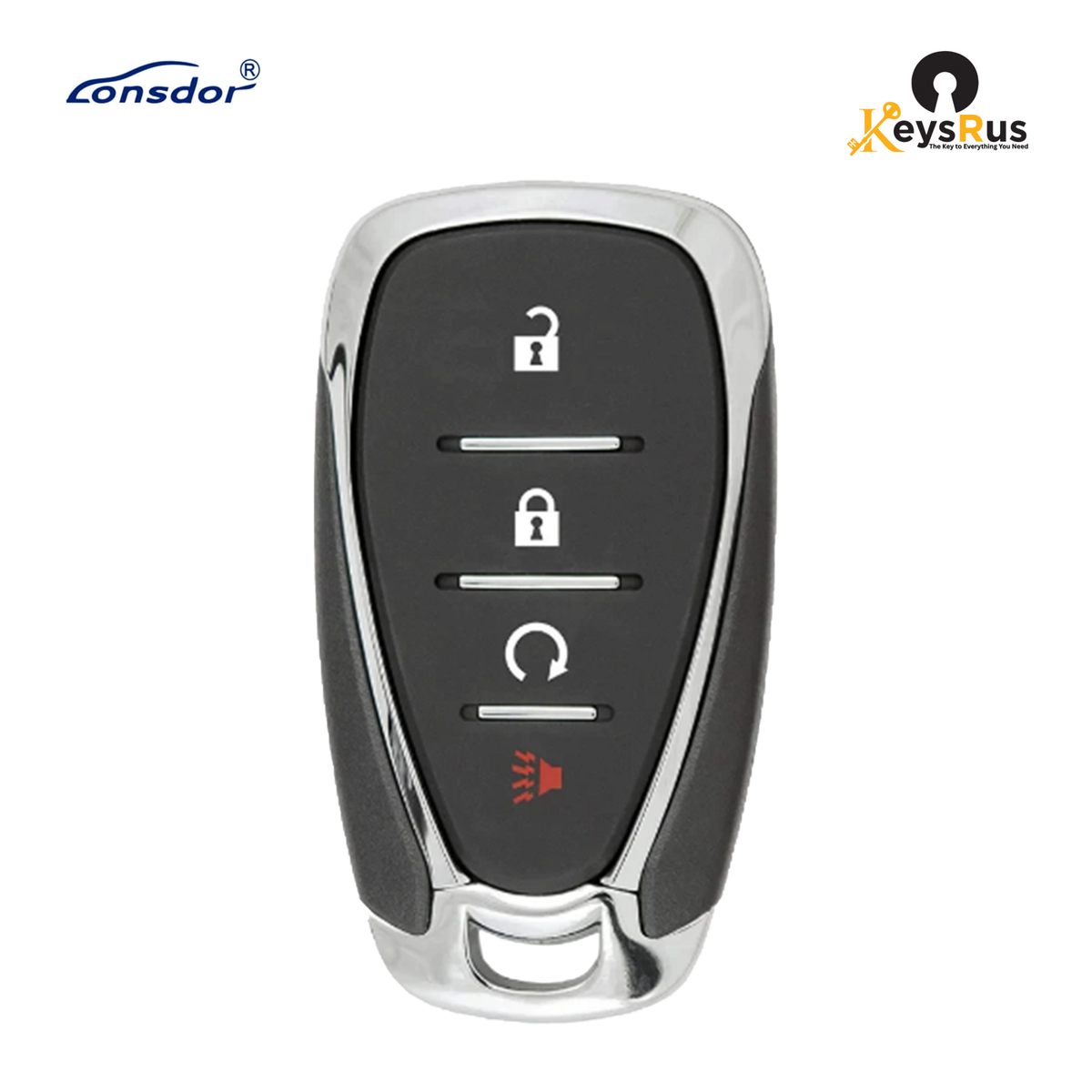 Original Lonsdor CL30-01 Chevrolet-style 4-button universal smart key product image, Keysrus