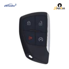Lonsdor, CL30-21 Chevrolet Style, 4-Button Universal Smart Key, ID46+ID49+1D4A, Adjustable Frequency