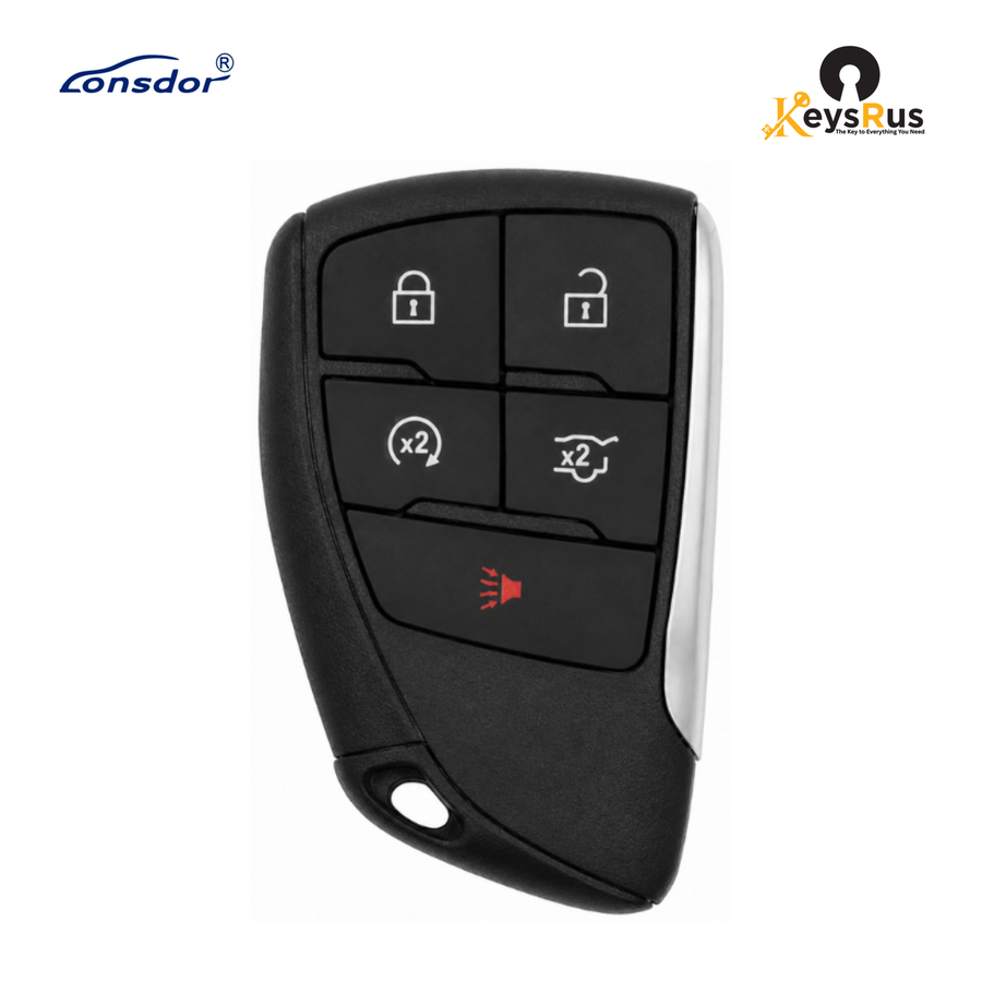 Lonsdor, CL30-22 Chevrolet Style, 4-Button Universal Smart Key, ID46+ID49+1D4A, Adjustable Frequency