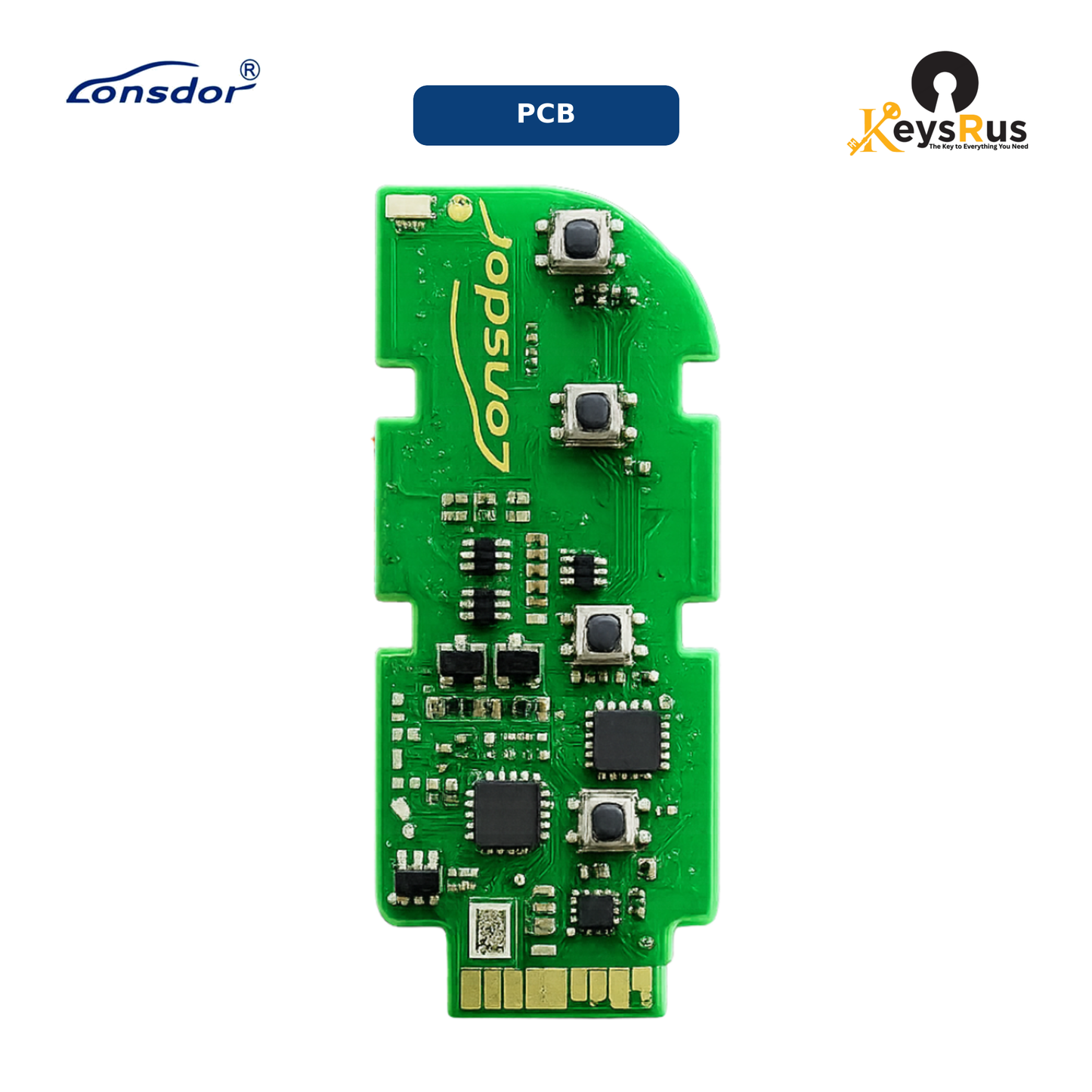 Lonsdor LT21-07 4-button Lexus 8A-B6 smart key PCB