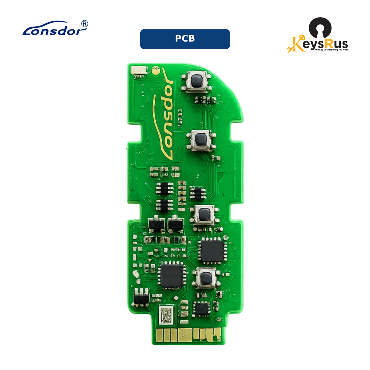 Lonsdor LT21-07 4-button Lexus 8A-B6 smart key PCB
