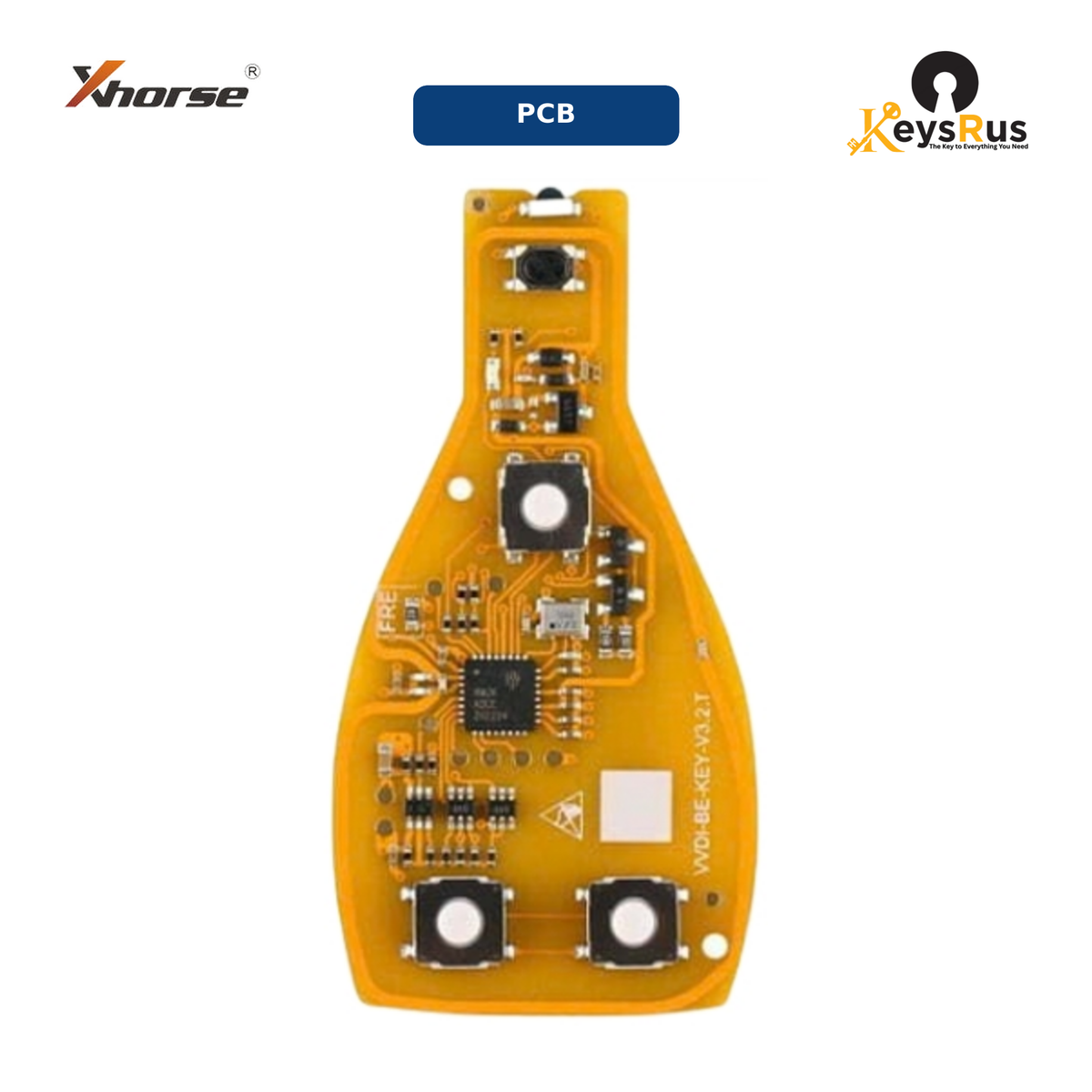 Xhorse XNBZT1GL product image — Keysrus branded