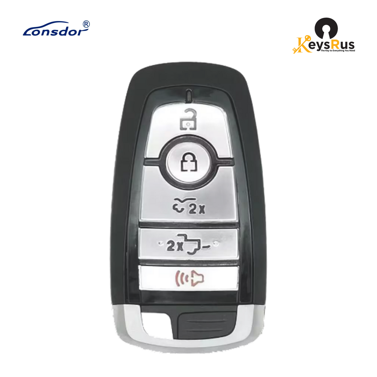 Original Lonsdor FO30-0B Ford-style universal smart key product image, Keysrus