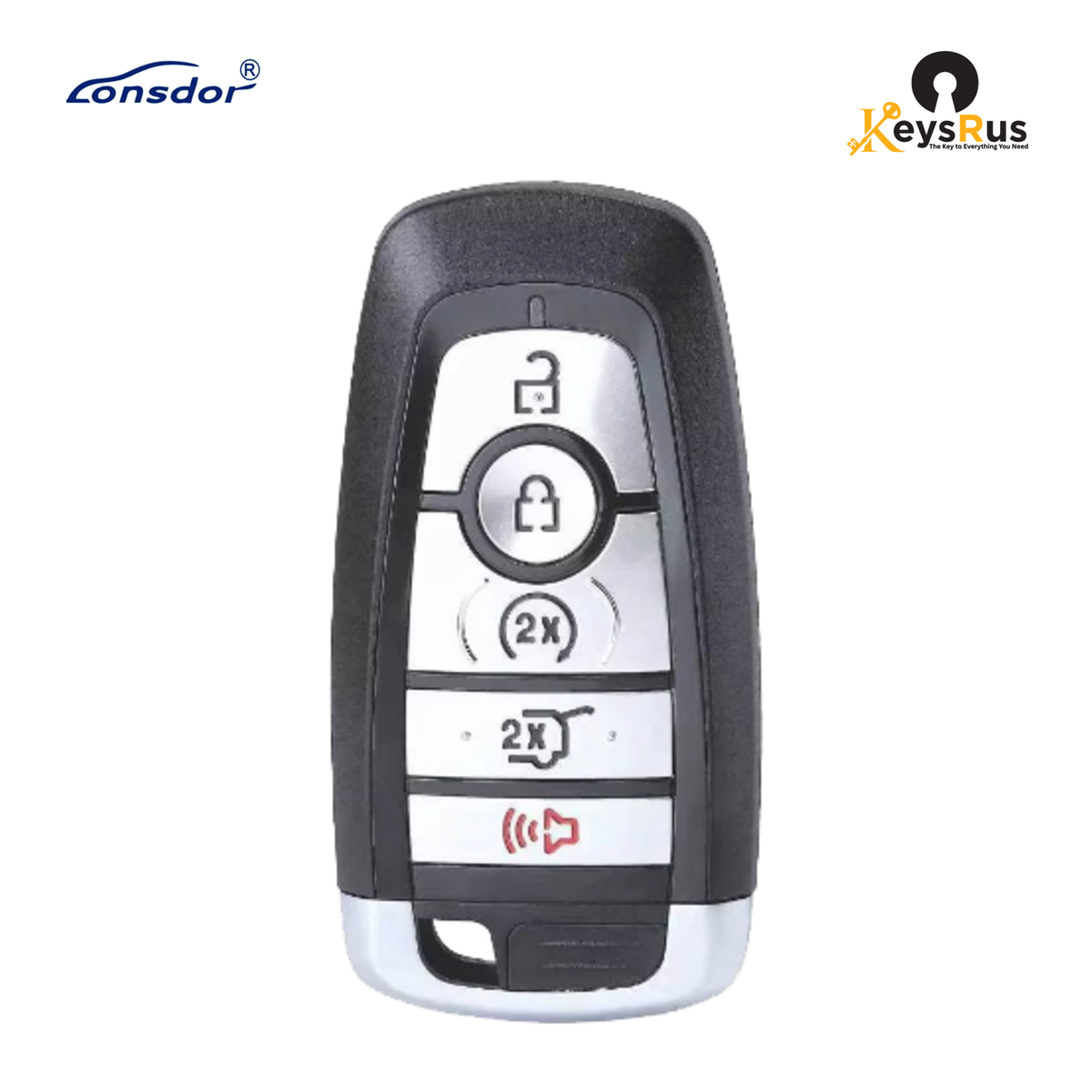 Original Lonsdor FO30-0C Ford-style universal smart key product image, Keysrus
