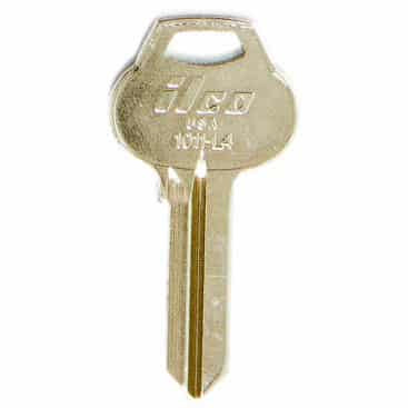 ILCO A1011-L4 / RU101 Key Blank – 6 Pin – Nickel Silver – L4 Section – 10 Pack