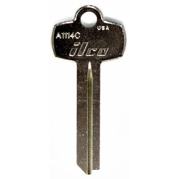 A1114C Key Blank – C Section – 5, 6, and 7 Pin for SFIC Locks | Nickel Silver | 10 Pack