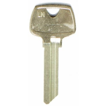 ILCO O1007LN Sargent Key Blank – 6-Pin – 10/Pack | LN Section | Nickel Silver