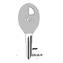 DA38-P / X243-P ILCO Key Blanks – 5/Pack | Durable & Reliable