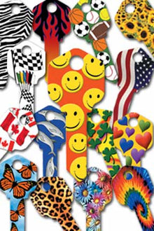 Colorful KW1 Key Blanks | Assorted Colors for Easy Key Identification – 10 Pack