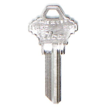 ILCO 1145E / SC8 Key Blanks – 10 Pack | Nickel Plated Brass | 5 Pin | Genuine Taylor Brand