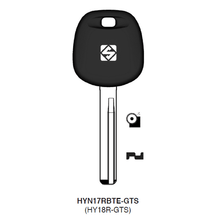 ILCO Look-Alike™ Hyundai Transponder Key Shell – HYN17BTE-GTS (HY18-GTS)