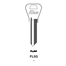 FL5G Key Blank for Padlock - Single Key ILCO