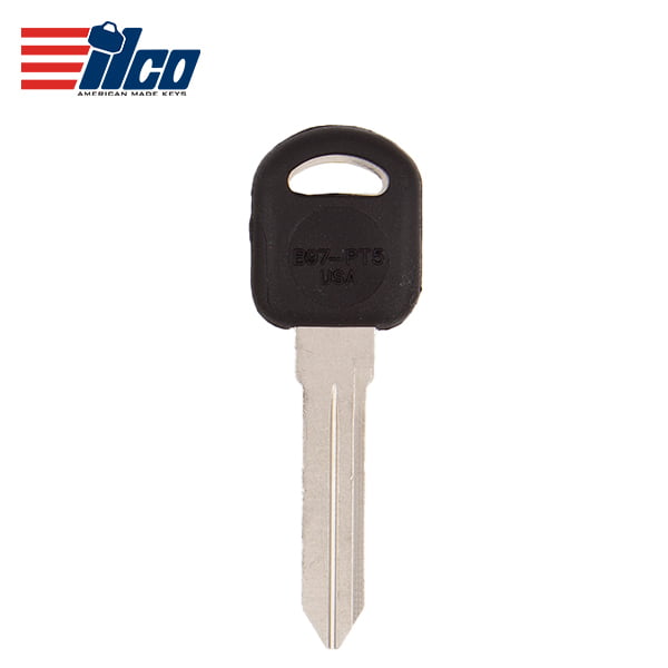 ILCO B97-PT5 Transponder Key – PK3 Clone – Megamos 13 Chip – Fits 1997–2008 GM Vehicles – Replaces B97PT / 88891799