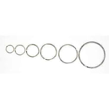 32mm Round Steel Split Ring 100 Pack| Durable Key Ring for Keys and Small Accessories