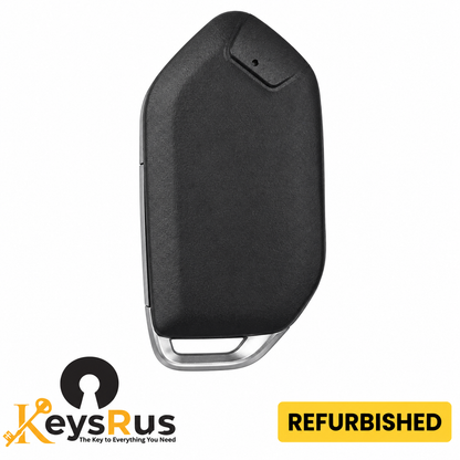 Kia Sorento 95440-P2AA0 Refab smart key black aftermarket rear shell with silver key loop