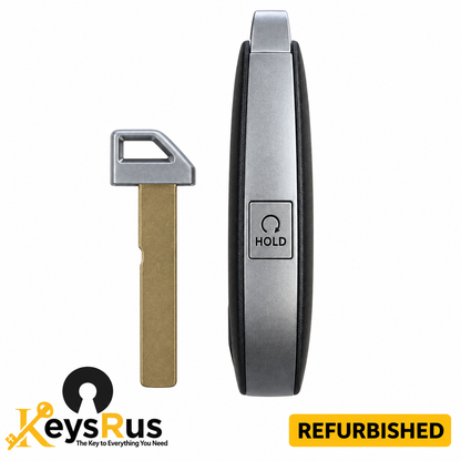 Kia Sorento 95440-P2AA0 Refab smart key opposite side with single remote-start button and uncut emergency blade