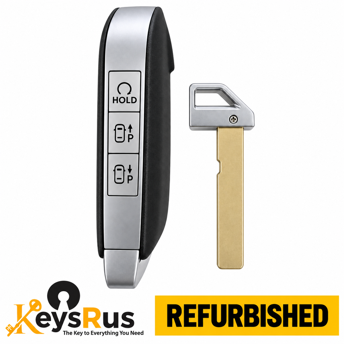 Kia Carnival 95440-R0840 Refab smart key, remote-start and parking buttons with uncut emergency blade