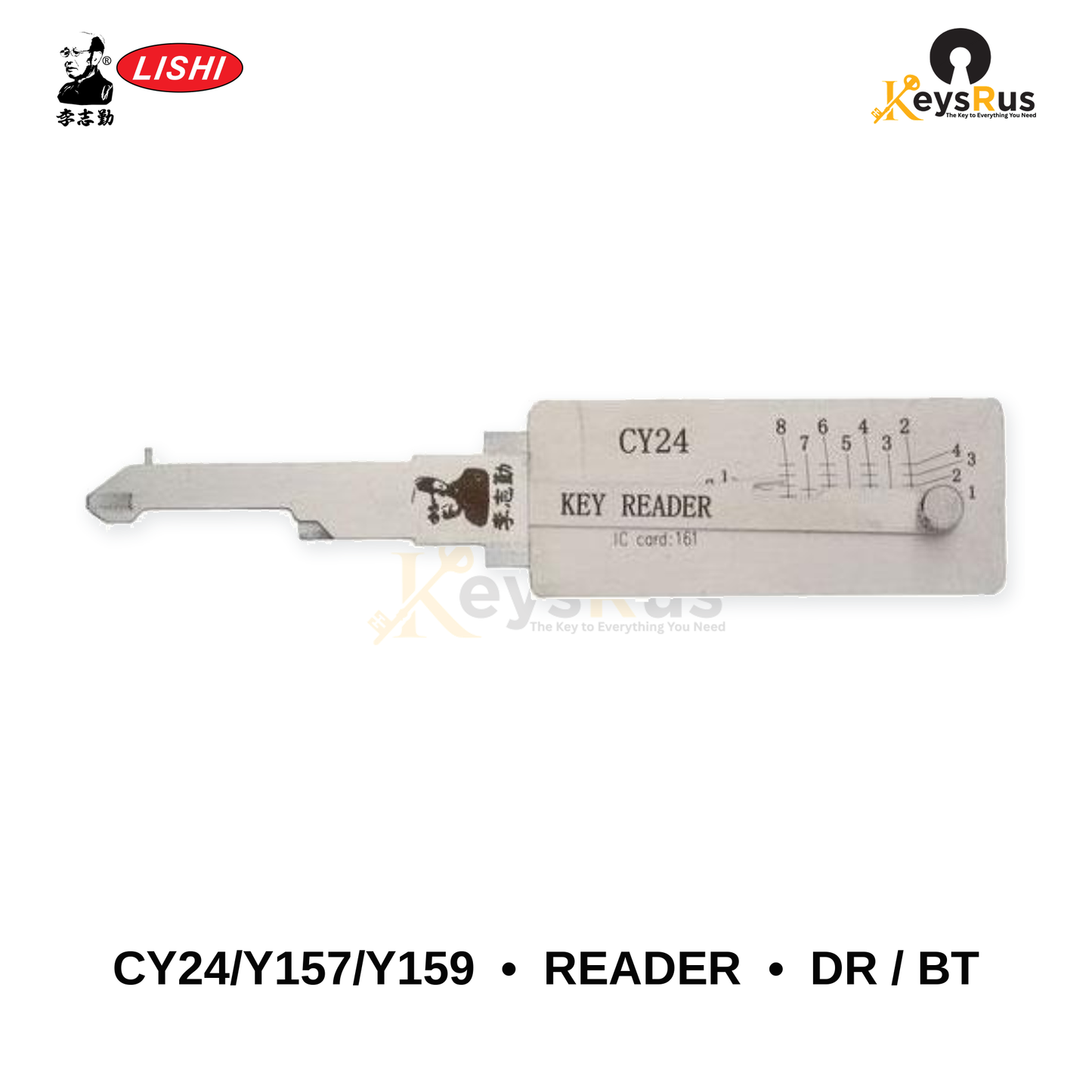 Original Lishi - CY24 / Y157 / Y159 Chrysler Door & Trunk –Anti-Glare Direct Reader & Decoder