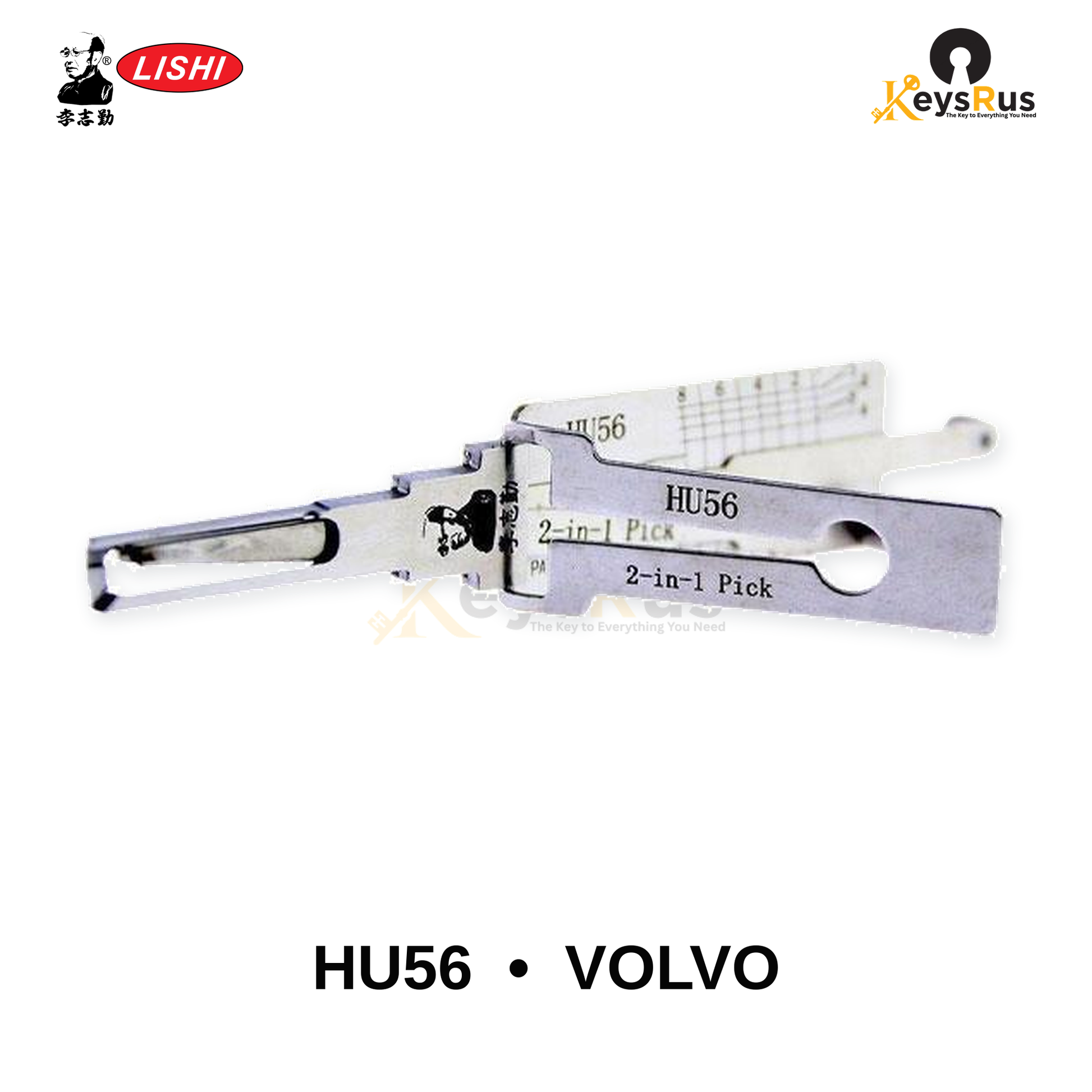 Original Lishi - HU56 Volvo Profile –2-in-1 Pick & Decoder