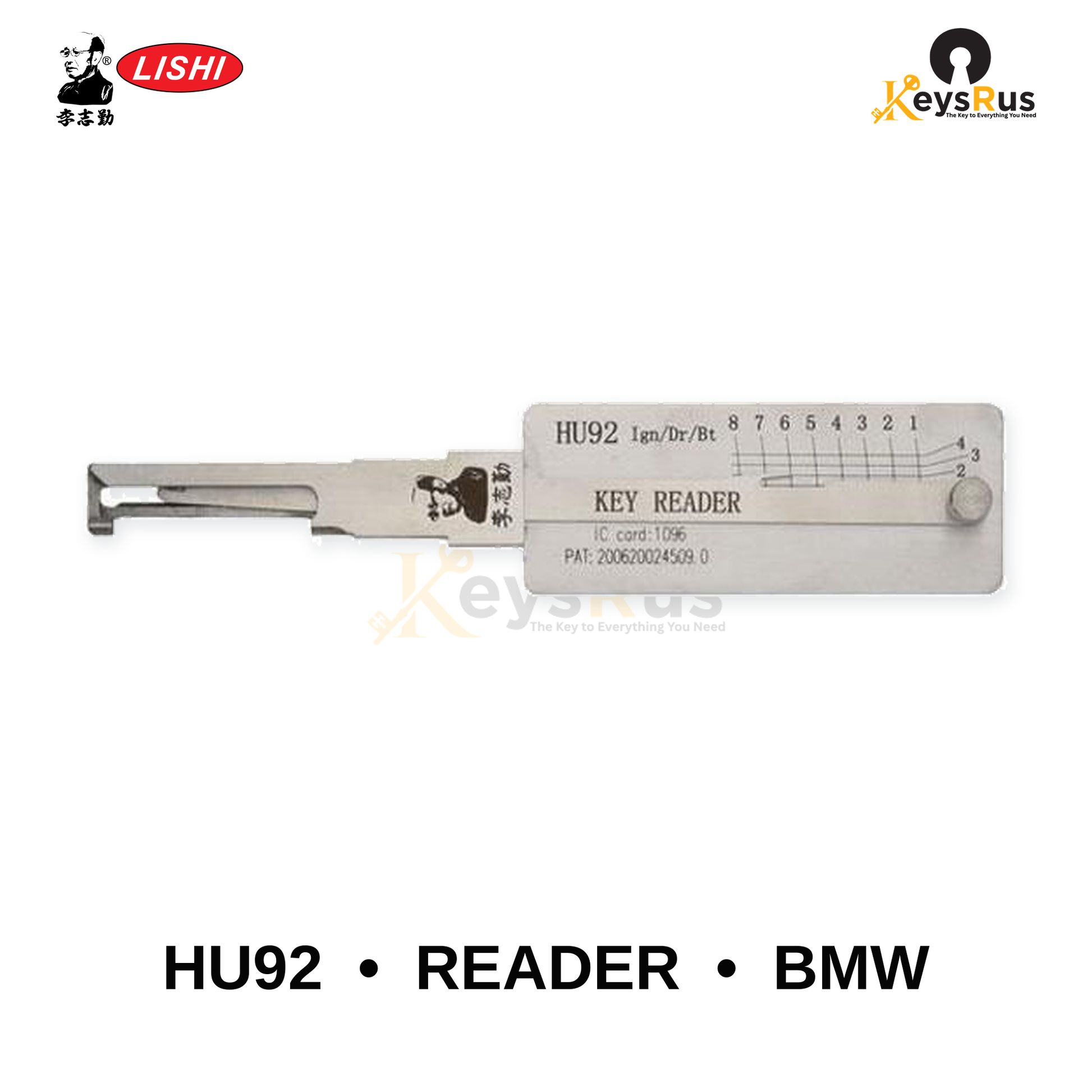 Original Lishi - HU92 BMW –Anti-Glare Direct Reader & Decoder
