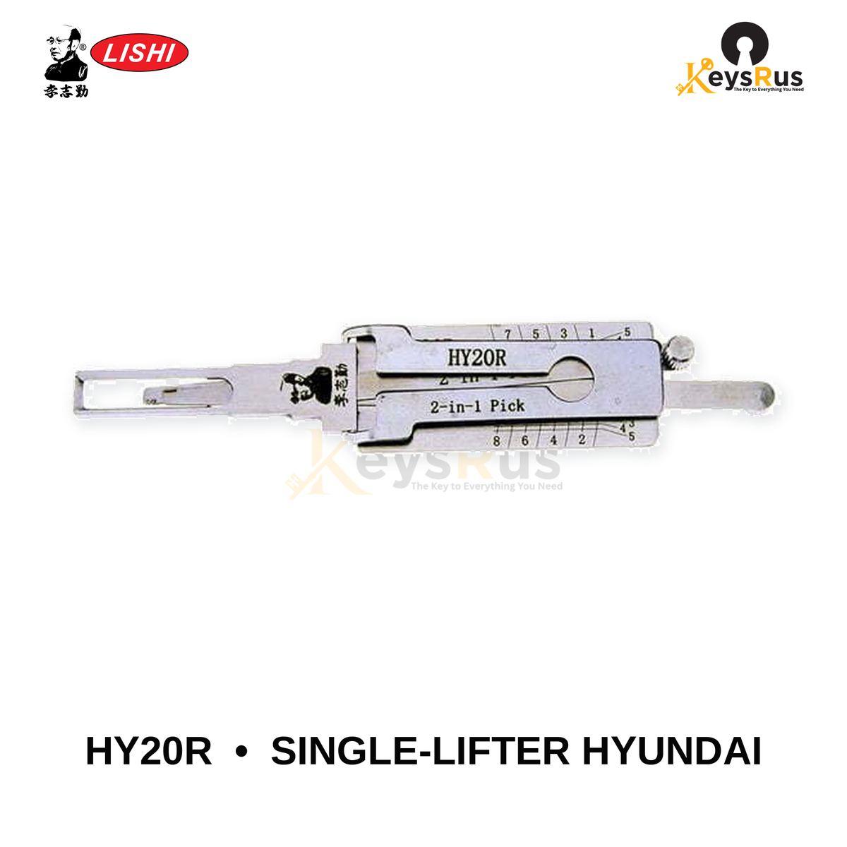 Original Lishi - HY20R Single-Lifter Hyundai –2-in-1 Pick & Decoder