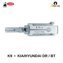 Original Lishi - K9 Kia / Hyundai Door & Trunk –2-in-1 Pick & Decoder