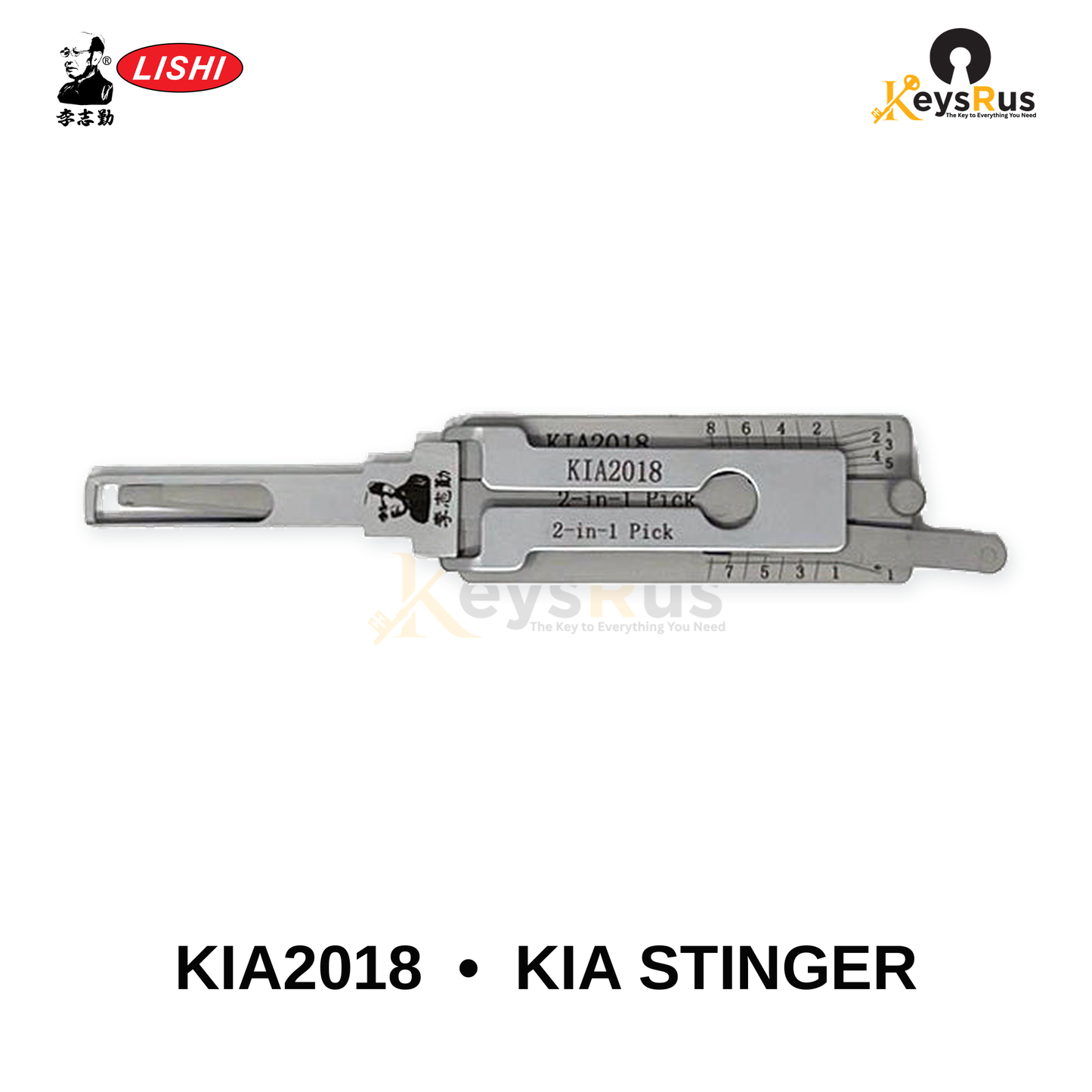 Original Lishi - KIA2018 Kia Stinger –2-in-1 Pick & Decoder